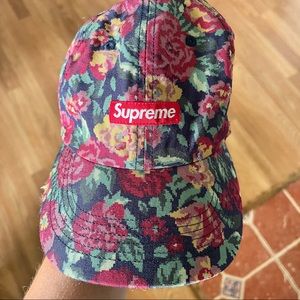 Supreme Cordura Floral 6-panel hat